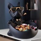 Luxury Bulldog Storage Statue with Sunglasses – Resin Dog Home & Desk Decor Luxury Bulldog Storage Statue with Sunglasses – Resin Dog Home & Desk Decor