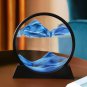 3D Moving Sand Art Picture &acirc;�� Round Glass Quicksand Decor for Home & Office Desk