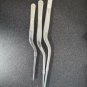 3-Piece Stainless Steel Kitchen Tweezers Set for BBQ Cooking Plating and Grilling