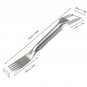 2pcs Stainless Steel Watermelon Slicer Fork Cutter 2-in-1 Fruit Knife Tool