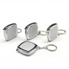 Mini Tape Measure Keychain 2m Compact Steel Measuring Tape Pocket Tool