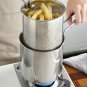 Stainless Steel Mini Deep Fryer Pot with Strainer Basket â Small Oil Frying Pan 12 cm