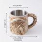 3D Sci-Fi Creature Coffee Mug with Stainless Steel Liner &acirc;�� 390ml Collectible Cup