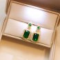 Emerald Green Zircon Jewelry Set â Ring, Earrings & Necklace, 3-Piece Womenâs Set