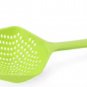 Large Nylon Strainer Spoon with Drain Holes &acirc;�� Heat Resistant Skimmer for Cooking & Serving