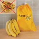 3pcs Reusable Insulated Produce Storage Bag with Drawstring for Fruits and Vegetables