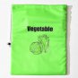 3pcs Reusable Insulated Produce Storage Bag with Drawstring for Fruits and Vegetables