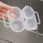 2-Cell Portable Egg Storage Box with Handle | Shock-Resistant Plastic Egg Case