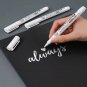 White Paint Marker Set (3 PCS) | Waterproof Permanent Marker Pens for Metal Wood Glass