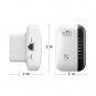 300Mbps WiFi Range Extender 2.4GHz | Wireless Repeater with WPS & LAN Port