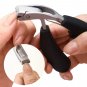Heavy-Duty Curved Nail Clippers with Wide Opening for Thick Nails