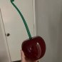 Cherry-Shaped Toilet Brush with Holder â Decorative Bathroom Cleaning Set