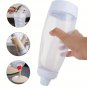 1000ml Pancake Batter Dispenser Bottle with Mixing Ball and Scale