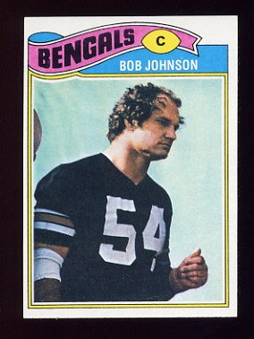 1977 Topps Football #432 Bob Johnson - Cincinnati Bengals