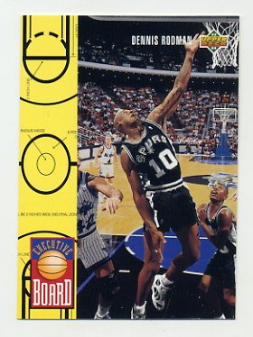 1993 94 Upper Deck Basketball 421 Dennis Rodman San Antonio Spurs