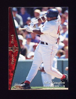 1995 SP Baseball #125 Mo Vaughn - Boston Red Sox