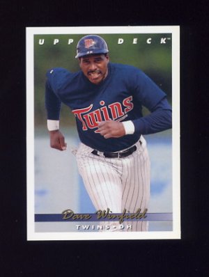 1993 Upper Deck Baseball #786 Dave Winfield - Minnesota Twins