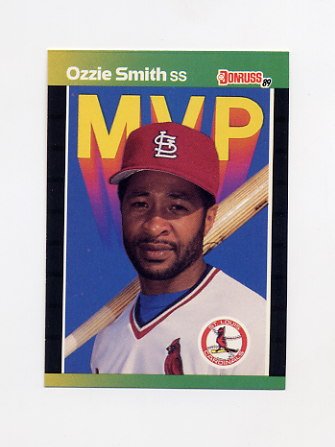 1989 Donruss Baseball Bonus MVP's #BC14 Ozzie Smith - St. Louis Cardinals