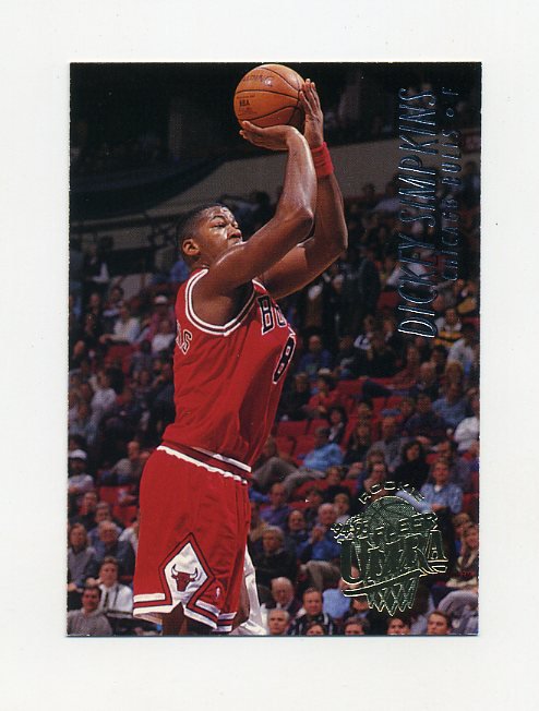 199495 Ultra Basketball 220 Dickey Simpkins RC Chicago Bulls