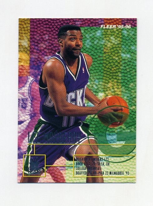 1995-96 Fleer Basketball #103 Lee Mayberry - Milwaukee Bucks