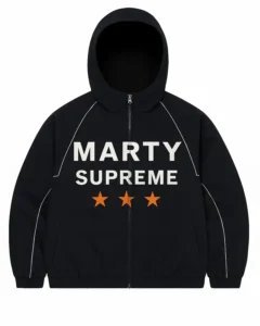 Timothee Chalamet Jacket - Marty Supreme cosplay Men&acirc;��s Hooded