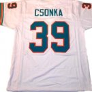 Men Larry Csonka CUSTOM STITCHED Unsigned Football Jersey White