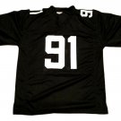 Men Yannick Ngakoue Unsigned Football Jersey Black CUSTOM STITCHED Unsigned Football Jersey Black
