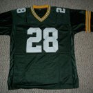 Men A.J. DILLON Unsigned Custom Green Bay Green Sewn New Football Jersey