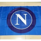 Italy Napoli FC Type B 3*5ft (90cm*150cm) Polyester Serie A flag Italy Napoli FC Type B 3*5ft (90cm*150cm) Polyester Serie A flag