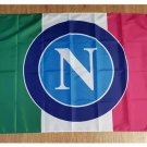 Italy Napoli FC 3*5ft (90cm*150cm) Polyester Serie A flag