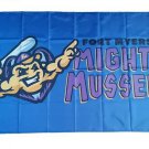 MiLB Fort Myers Mighty Mussels Flag 3*5ft (90cm*150cm) Polyester
