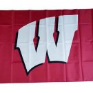 NCAA Wisconsin Badgers Flag 3*5ft (90cm*150cm) Polyester flags Banner