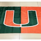 NCAA Miami Hurricanes Team polyester Flag 3ft*5ft (150cm*90cm) Flag Banner NCAA Miami Hurricanes Team polyester Flag 3ft*5ft (150cm*90cm) Flag Banner