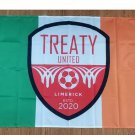 Treaty United FC On Ireland Flag 3*5ft (90cm*150cm) Polyester flag Banner Treaty United FC On Ireland Flag 3*5ft (90cm*150cm) Polyester flag Banner