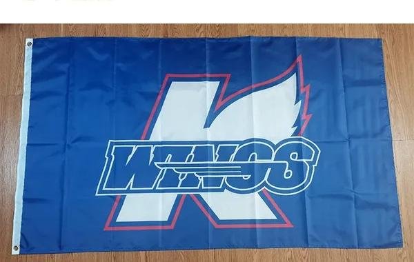ECHL Kalamazoo Wings Flag 3*5ft (90cm*150cm) Polyester