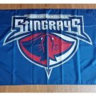 ECHL South Carolina Stingrays Flag 3*5ft (90cm*150cm) Polyester
