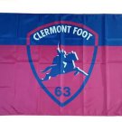 Flag of France Football Club Clermont Foot 63 3*5ft (90cm*150cm) Polyester flags