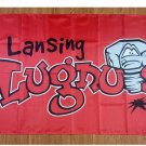 MiLB Lansing Lugnuts Flag 3*5ft (90cm*150cm) Polyester