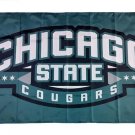 NCAA Chicago State Cougars Flag 3*5ft (90cm*150cm) Polyester flag NCAA Chicago State Cougars Flag 3*5ft (90cm*150cm) Polyester flag