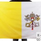 Flag of Vatican 3ft*5ft (90*150cm) Size Christmas