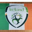 Ireland National Football Team On Ireland Flag 3ft*5ft (150cm*90cm) Ireland National Football Team On Ireland Flag 3ft*5ft (150cm*90cm)