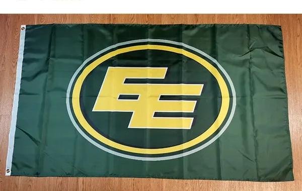 CFL Edmonton Eskimos Elks Flag 3*5ft (90cm*150cm) Polyester