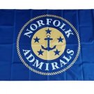ECHL Norfolk Admirals Flag 3*5ft (90cm*150cm) Polyester