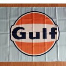 Gulf Oil Flag Light Bule Background 3*5ft (90cm*150cm) Polyester flag