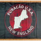 Custom made FURACAO USA New England flag 90*150cm (3ft*5ft) Size Polyester flag banner