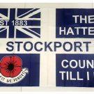 England STOCKPORT County FC 3*5ft (90cm*150cm) Polyester EPL flag