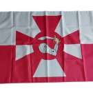 Naval Jack Flag of Poland 3*5ft (90cm*150cm) Polyester flag