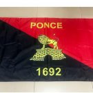 Ponce 1692 Puerto Rico Flags 3*5ft (90cm*150cm) Polyester flag