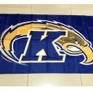 NCAA Kent State Golden Flashes polyester Flag 3ft*5ft (150cm*90cm) Flag Banner