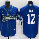 Men’s Seattle Seahawks #12 Fan Blue Blue With Patch Cool Base Jersey Men’s Seattle Seahawks #12 Fan Blue Blue With Patch Cool Base Jersey